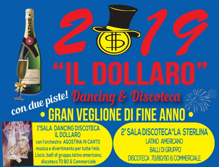 Capodanno Discoteca Il Dollaro Pescara 2025